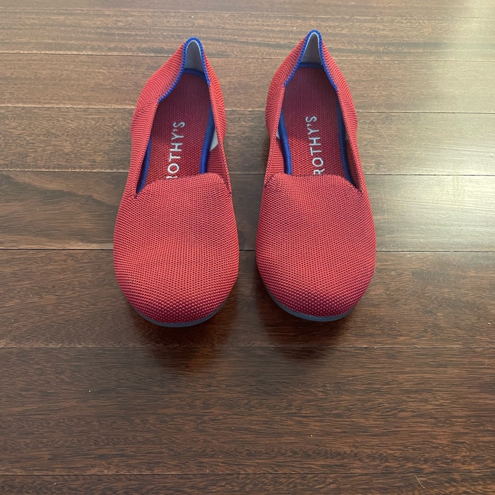 Red Rothy’s loafer - new - never worn size 8